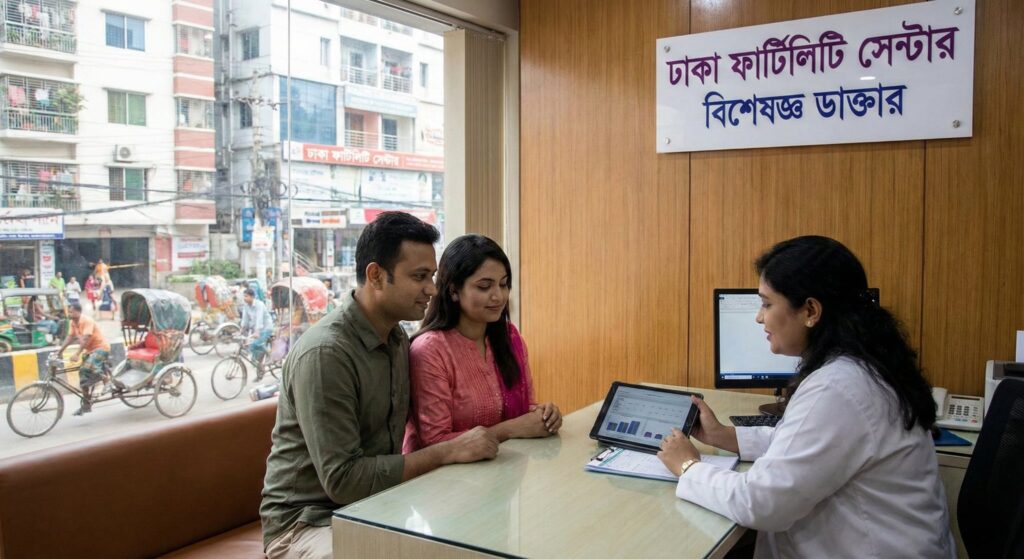 Patient consulting a qualified doctor in Bangladesh using an online doctor directory